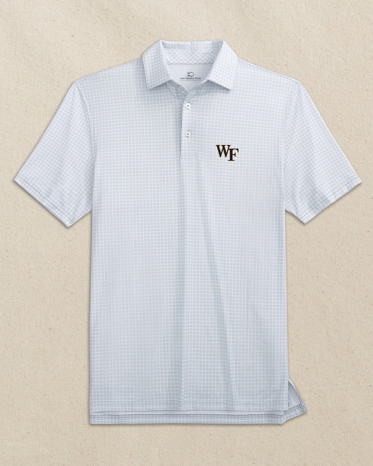Wake Forest Demon Deacons Driver Dunes Edge Plaid Polo